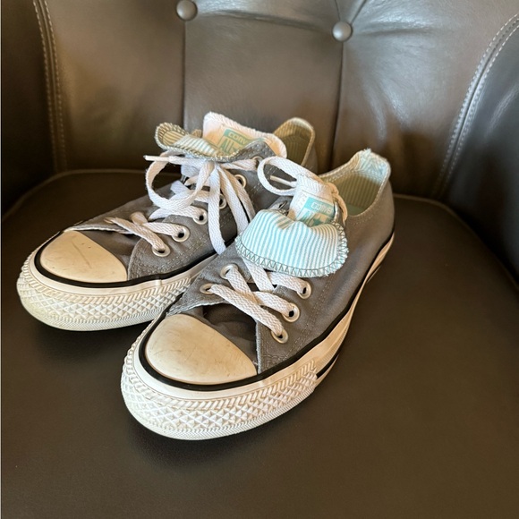 Converse Shoes - Gray Converse Sneakers Women’s